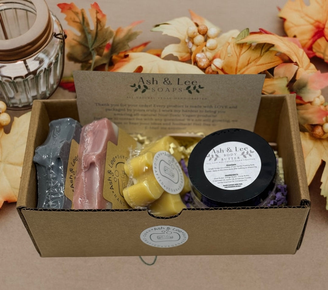 Thanksgiving Gift Box | Artisan Soap | Whipped Body Butter