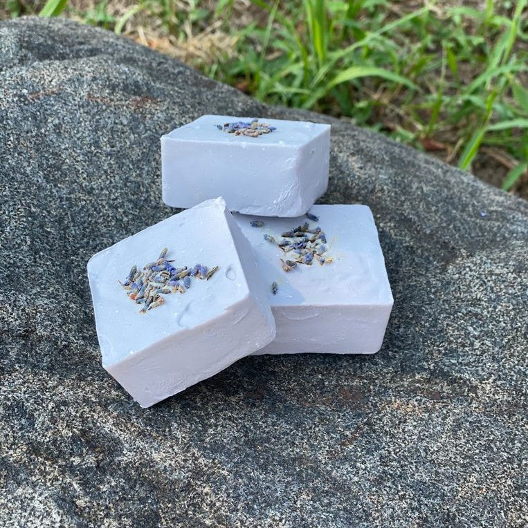 Travel Size Creamy Lavender Coconut-Milk Soap