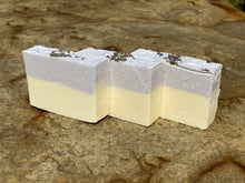 Load image into Gallery viewer, Creamy Lavender Coconut-Milk Soap
